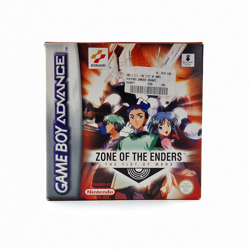 Nintendo Game Boy Advance Spiel : Zone of the Enders The Fist of Mars - OVP GBA