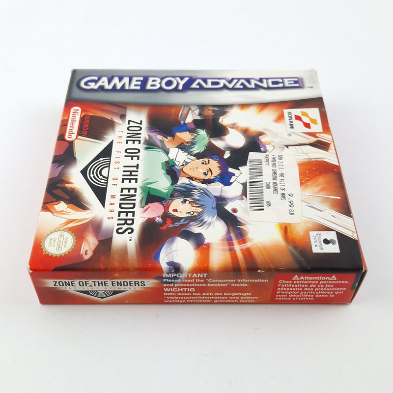 Nintendo Game Boy Advance Spiel : Zone of the Enders The Fist of Mars - OVP GBA