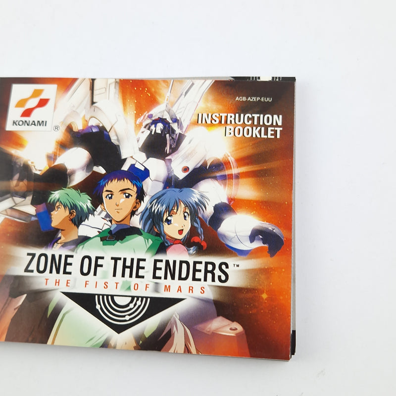 Nintendo Game Boy Advance Spiel : Zone of the Enders The Fist of Mars - OVP GBA