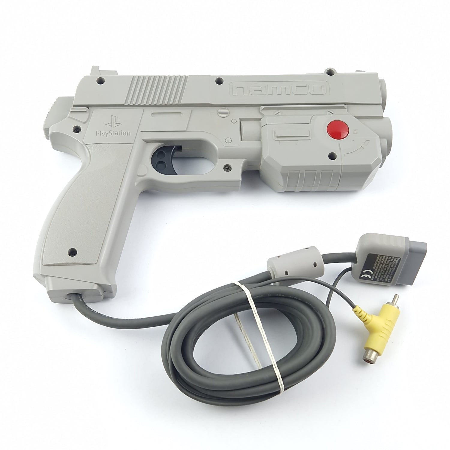 Playstation 1 Konsole : mit Namco Gun, Dual Shock Controller u. Kabel - PS1