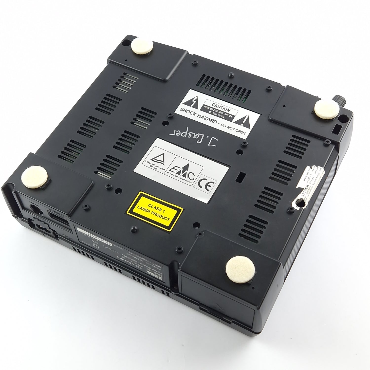 Sega Saturn Konsole :  Mod Console Umbau auf 50/60 HZ + Region Free - PAL / NTSC