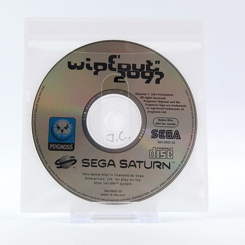 Sega Saturn Spiel : Wipeout 2097 - NUR CD DEMO Disk ohne OVP u. Anleitung PAL