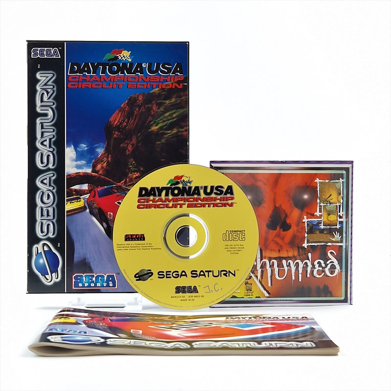 Sega Saturn Spiel : Daytona USA Championship Circuit Edition - OVP PAL DISK