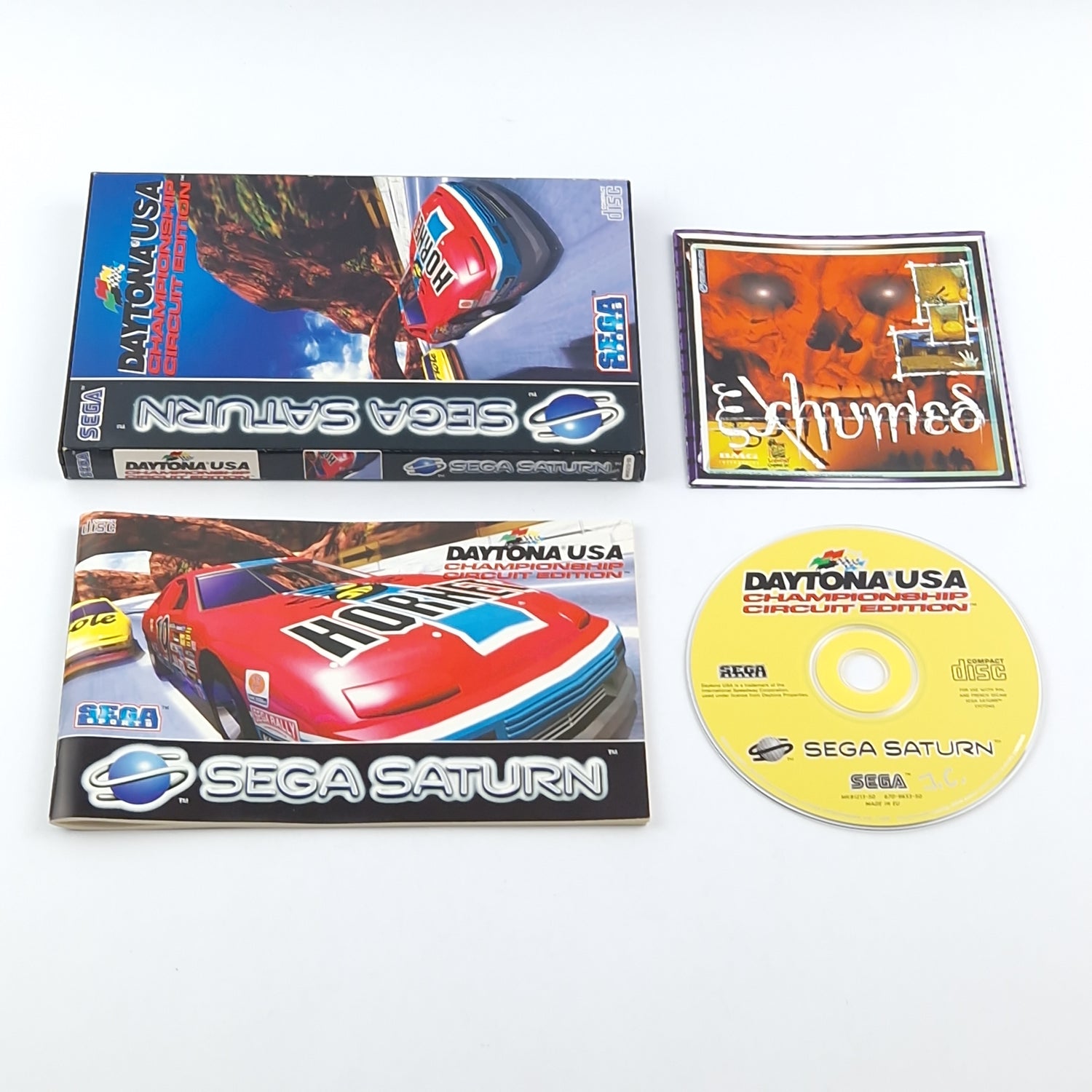 Sega Saturn Spiel : Daytona USA Championship Circuit Edition - OVP PAL DISK