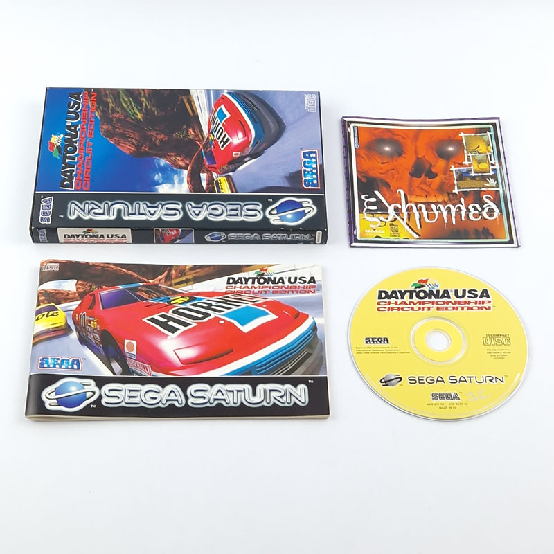 Sega Saturn Game: Daytona USA Championship Circuit Edition - OVP PAL DISK