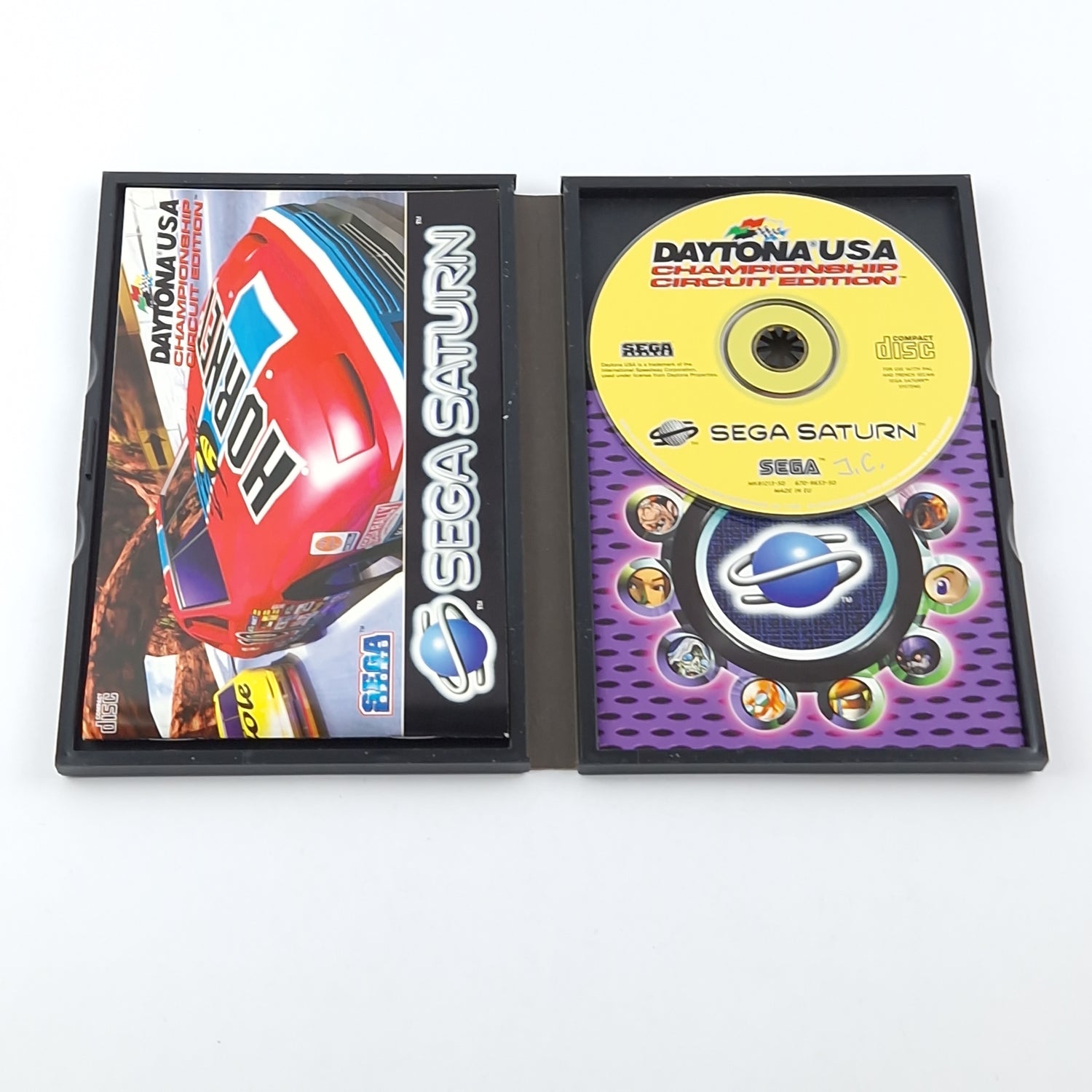 Sega Saturn Game: Daytona USA Championship Circuit Edition - OVP PAL DISK