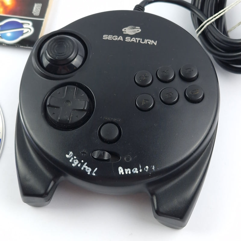 Sega Saturn Game: Nights into Dreams + 3D Control Pad - OVP Instructions CD PAL