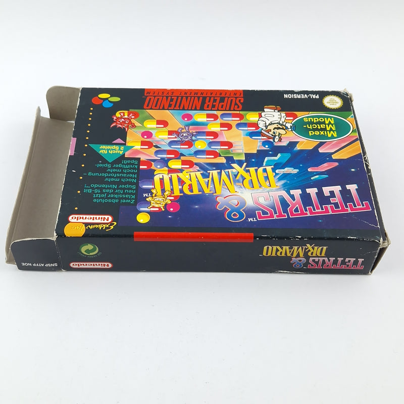 Super Nintendo Spiel : Tetris & Dr. Mario - OVP Anleitung Modul  SNES Cartridge