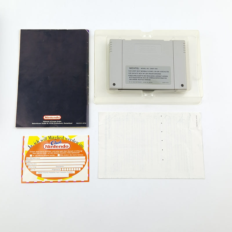 Super Nintendo Spiel : Tetris & Dr. Mario - OVP Anleitung Modul  SNES Cartridge