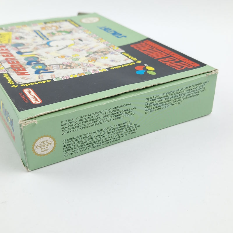 Super Nintendo Spiel : Hebereke´s Popoitto - OVP Anleitung Modul / SNES PAL