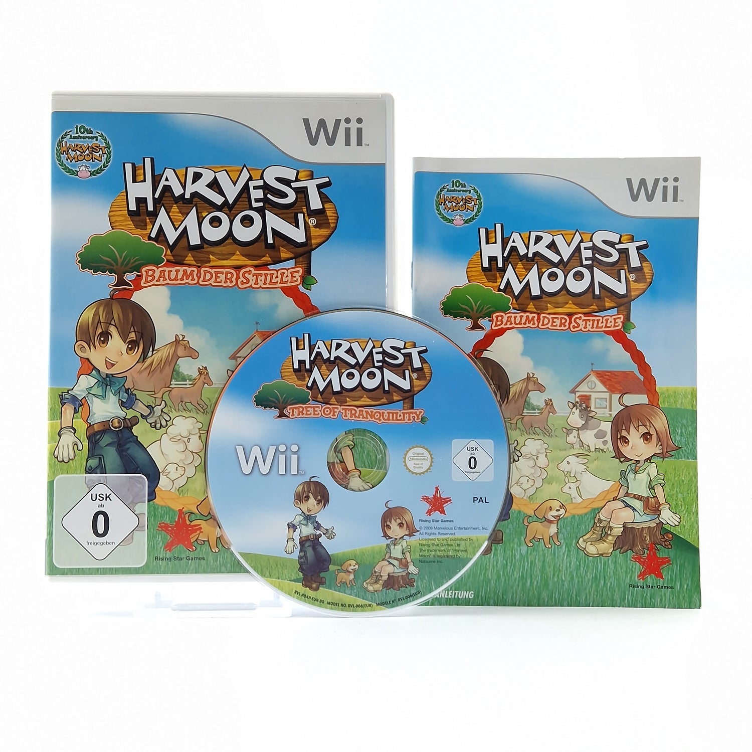 Nintendo Wii Game: Harvest Moon Tree of Silence - OVP Instructions CD PAL