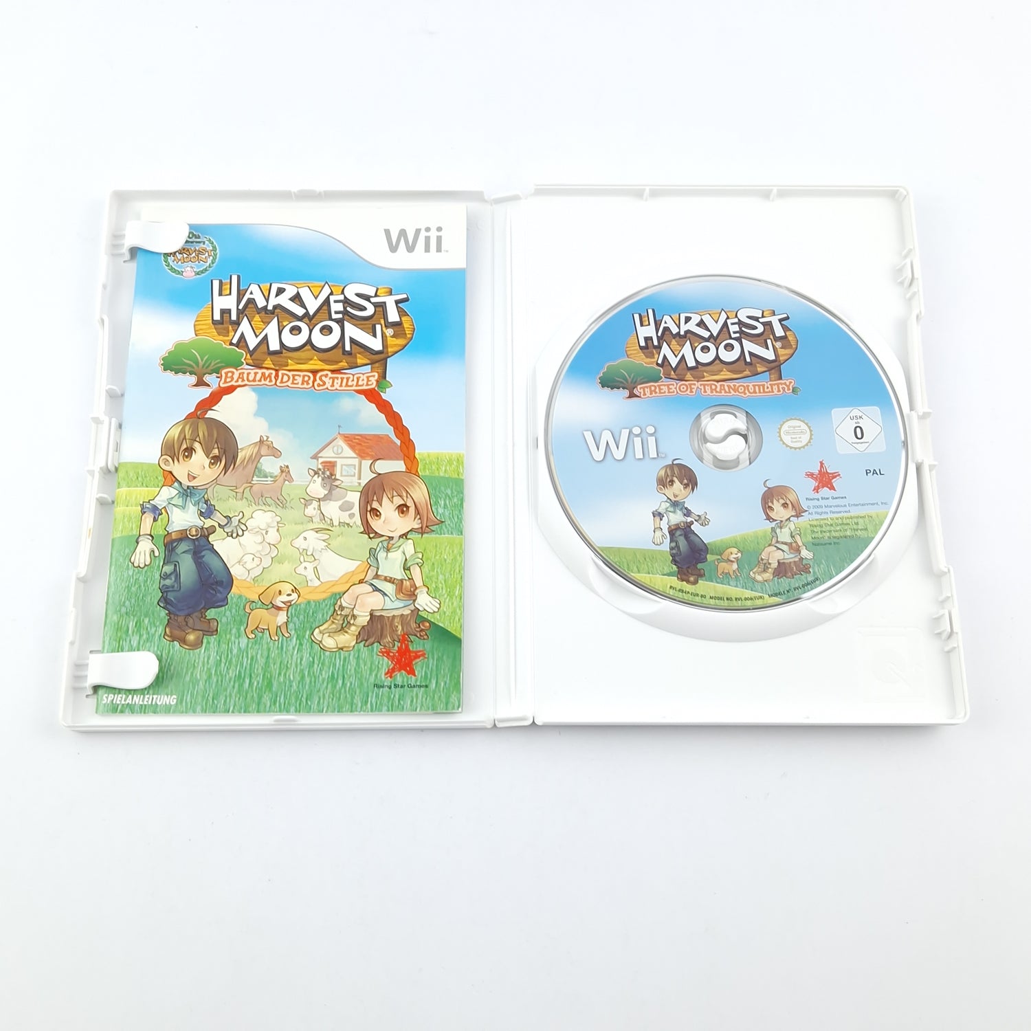 Nintendo Wii Game: Harvest Moon Tree of Silence - OVP Instructions CD PAL