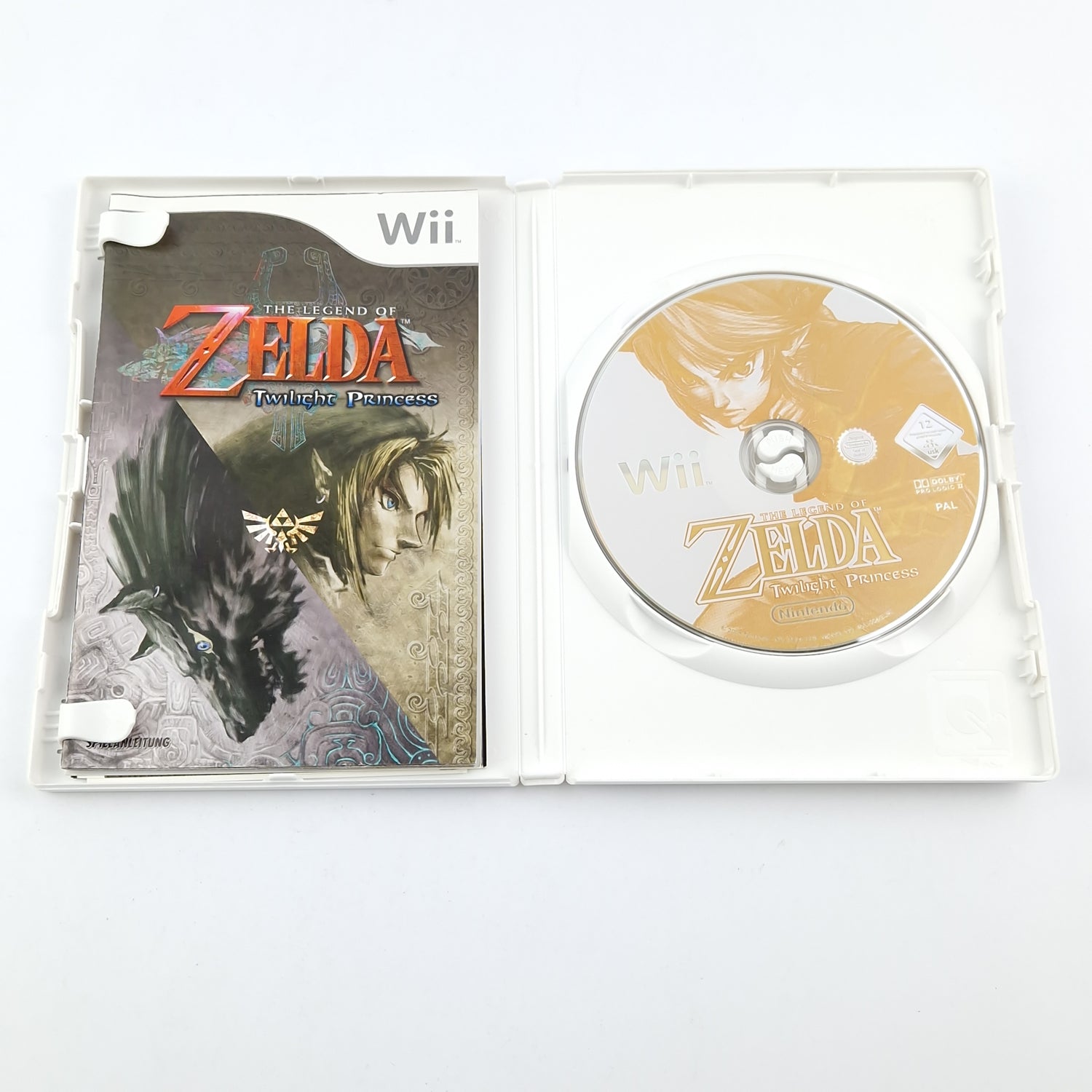 Nintendo Wii game: The Legend of Zelda Twilight Princess - OVP PAL * Very good