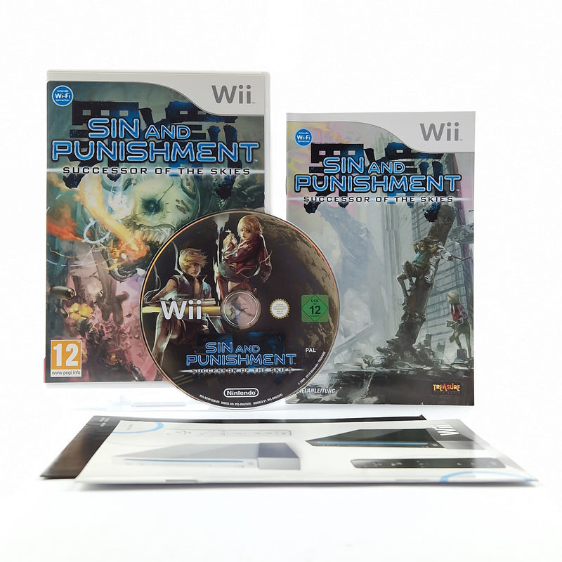 Nintendo Wii Spiel : Sin and Punishment Successor of The Skies - PEGI Version