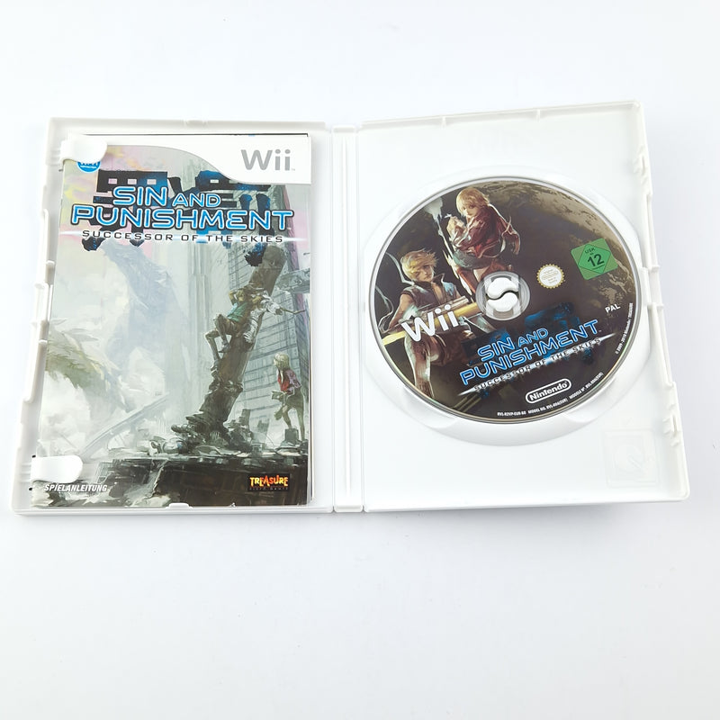 Nintendo Wii Spiel : Sin and Punishment Successor of The Skies - PEGI Version