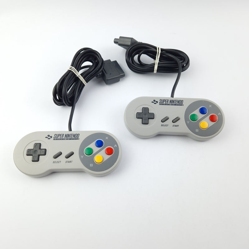 Super Nintendo console with 2 controllers &amp; cable - SNES Console PAL