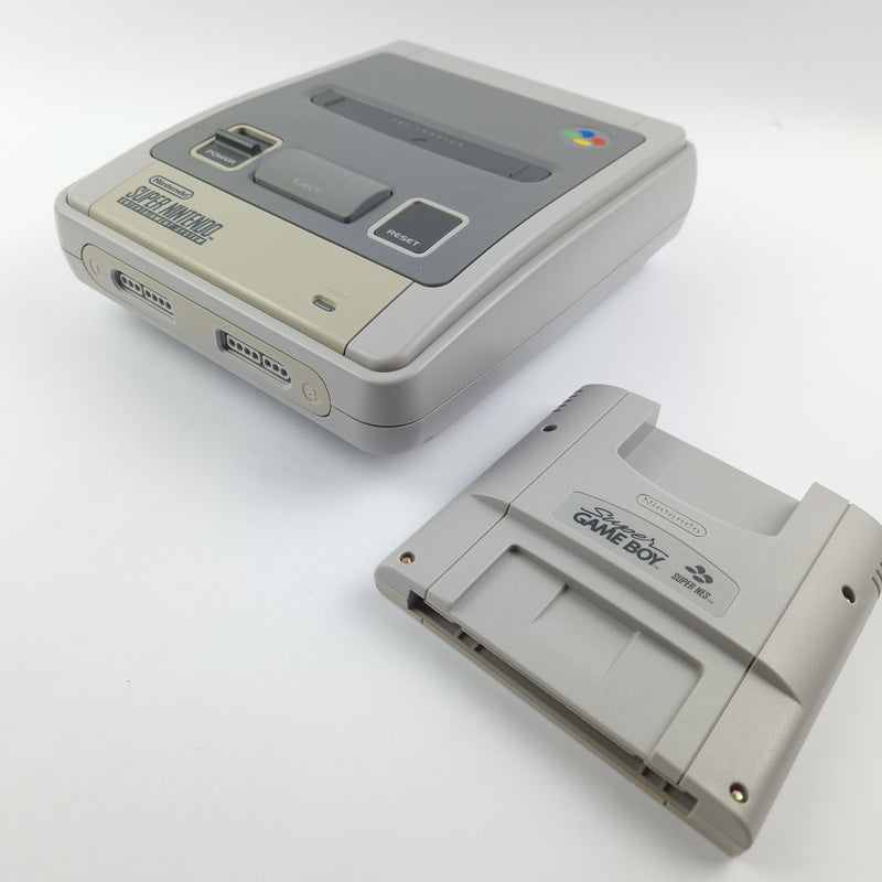 Super Nintendo console with 2 controllers &amp; cable - SNES Console PAL