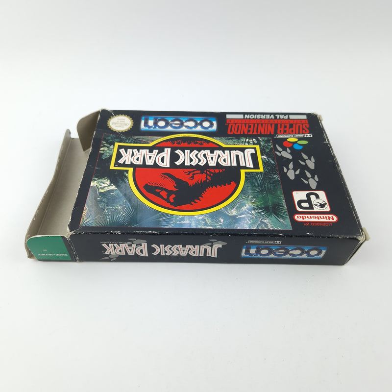 Super Nintendo Spiel : Jurassic Park - Modul Anleitung OVP cib / SNES PAL UKV
