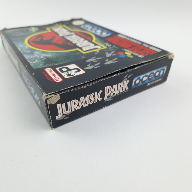 Super Nintendo Spiel : Jurassic Park - Modul Anleitung OVP cib / SNES PAL UKV