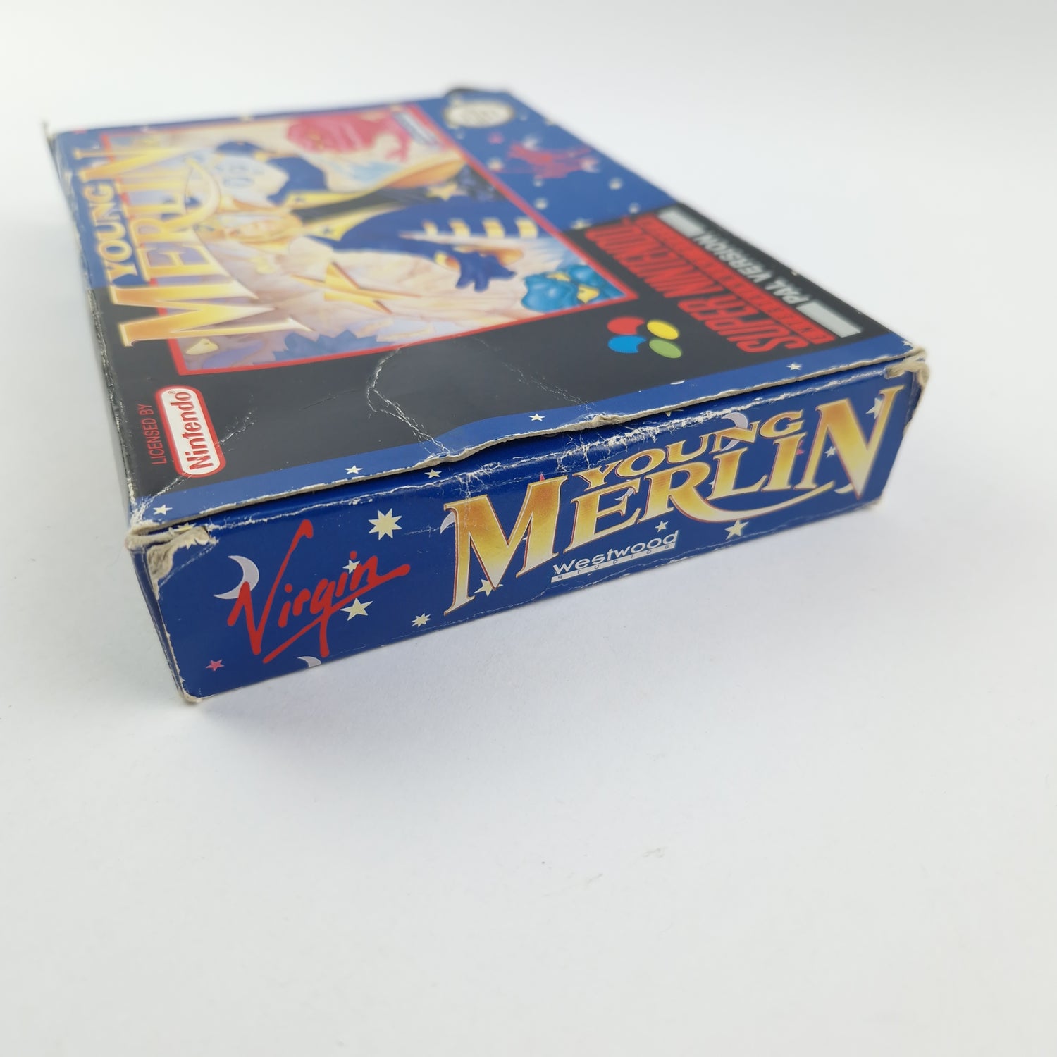 Super Nintendo Spiel : Young Merlin - Modul Anleitung OVP cib / SNES PAL NOE