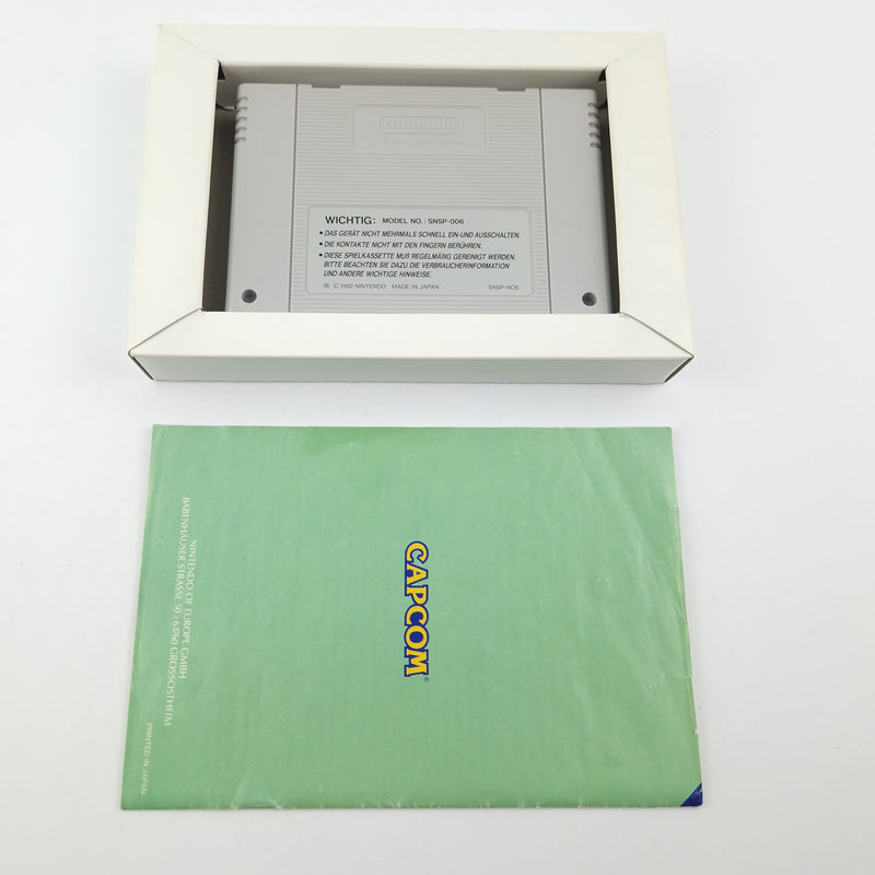 Super Nintendo Game: Disney's Aladdin - Module Instructions OVP cib / SNES PAL NOE