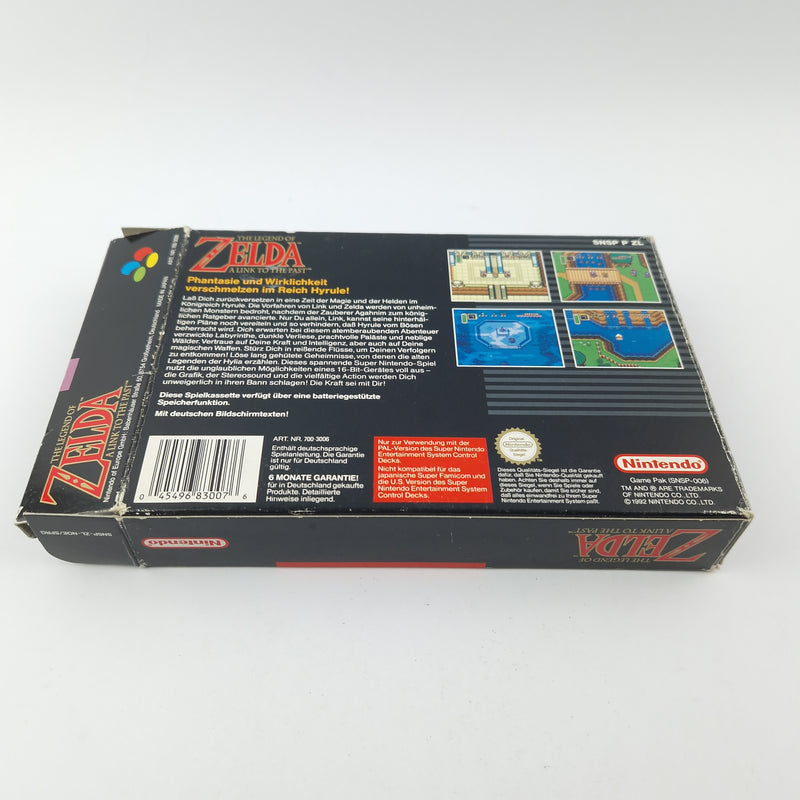 Super Nintendo Spiel : Zelda a link to the Past - Modul Anleitung OVP cib SNES
