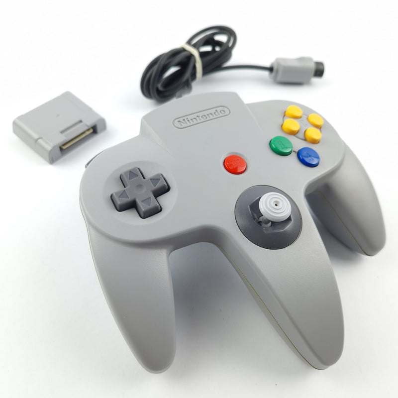 Nintendo 64 Controller & Controller Pak / Speicherkarte und Gamepad - N64 PAL