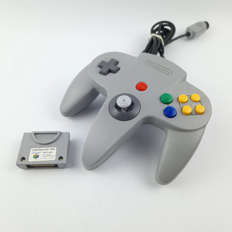 Nintendo 64 Controller & Controller Pak / Speicherkarte und Gamepad - N64 PAL