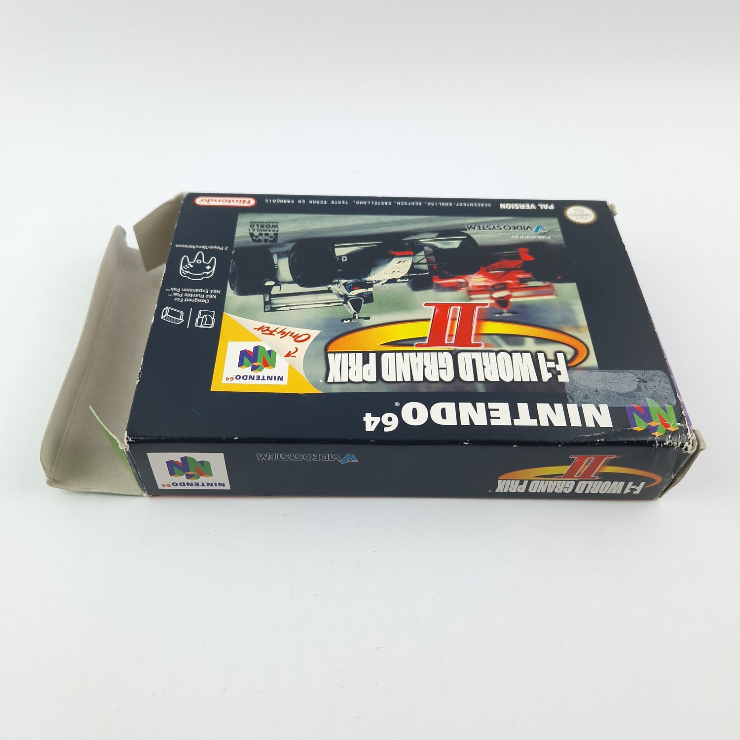 Nintendo 64 Spiel : F-1 World Grand Prix II - Modul Anleitung OVP cib / N64 PAL