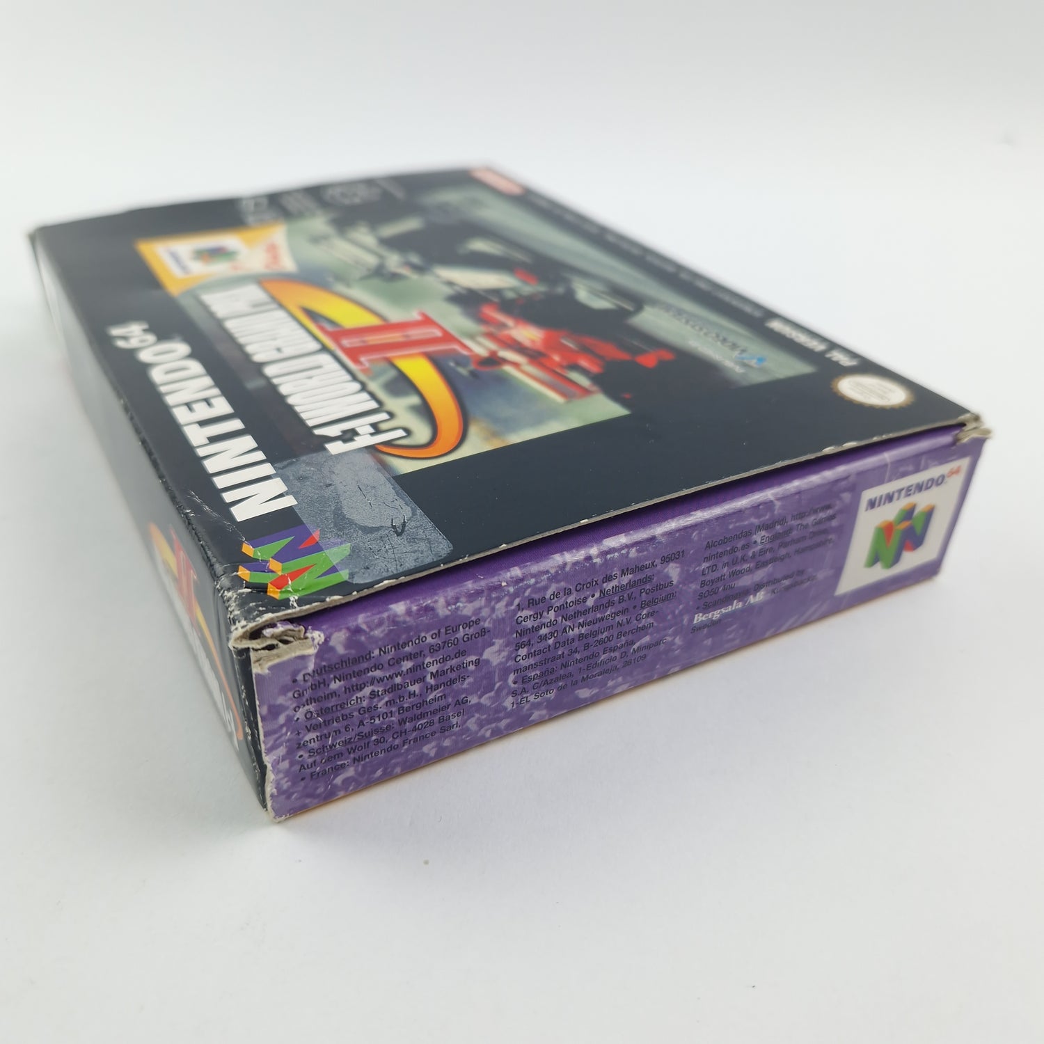 Nintendo 64 Spiel : F-1 World Grand Prix II - Modul Anleitung OVP cib / N64 PAL