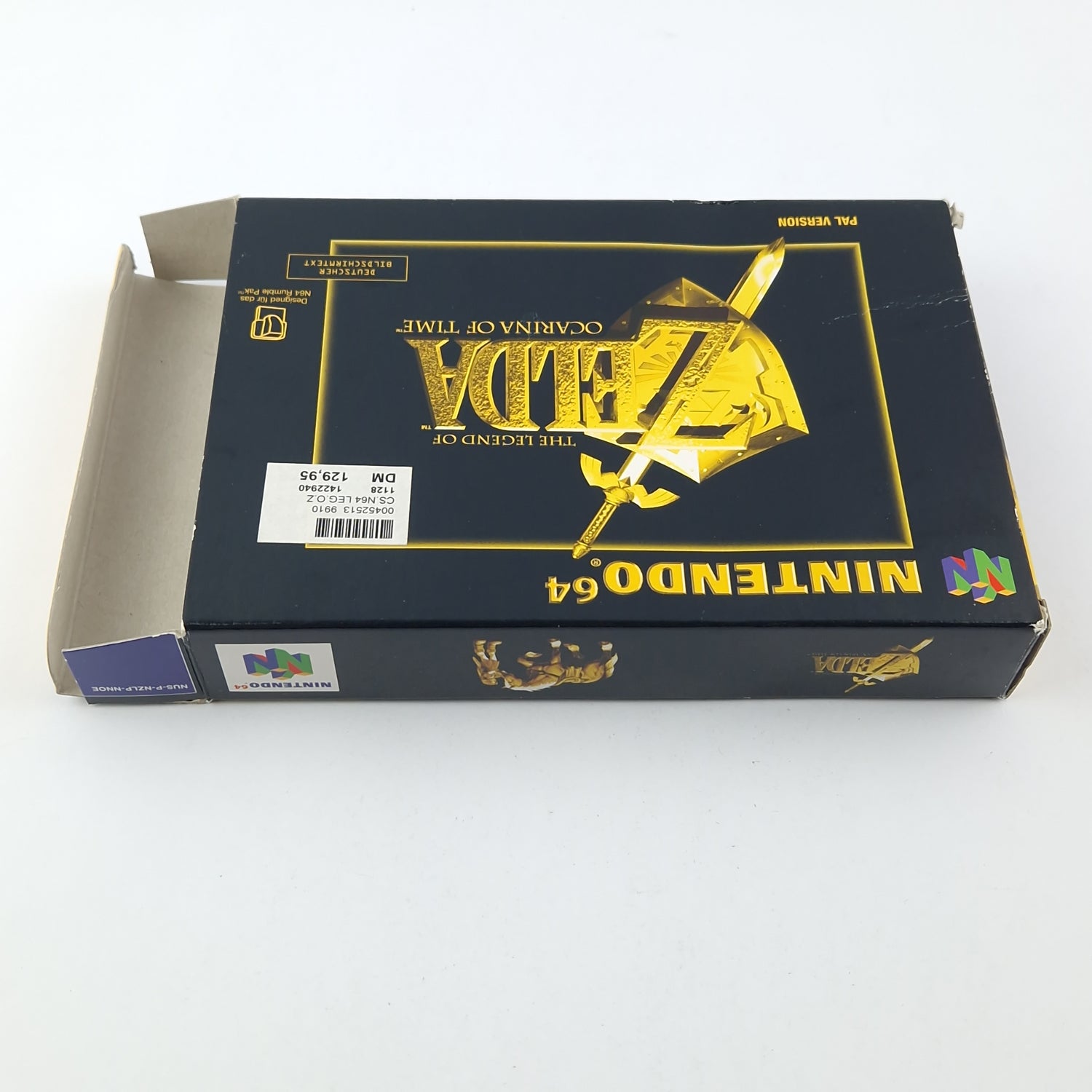 Nintendo 64 Spiel : The Legend of Zelda Ocarina of Time - N64 OVP PAL
