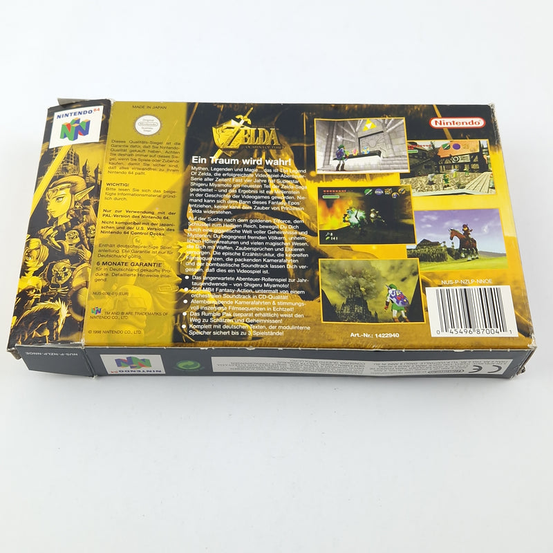 Nintendo 64 Spiel : The Legend of Zelda Ocarina of Time - N64 OVP PAL