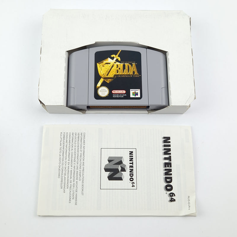 Nintendo 64 Spiel : The Legend of Zelda Ocarina of Time - N64 OVP PAL