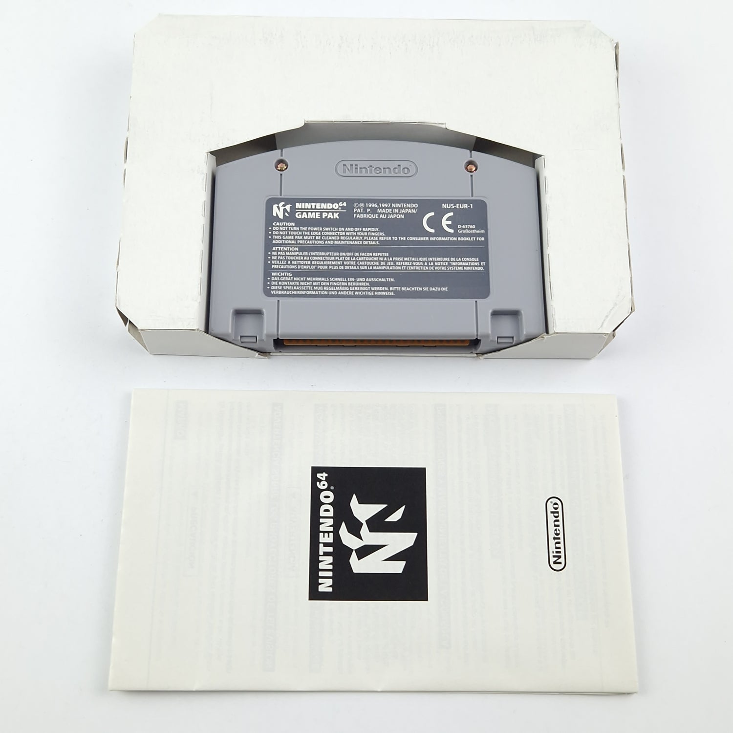 Nintendo 64 Spiel : The Legend of Zelda Ocarina of Time - N64 OVP PAL