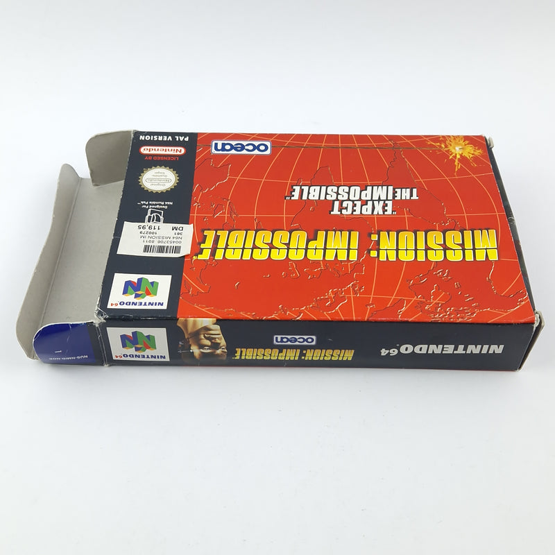 Nintendo 64 Spiel : Mission Impossible - Modul Anleitung OVP / N64 PAL