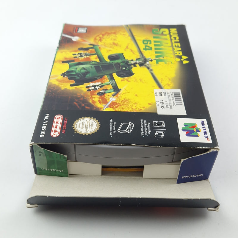 Nintendo 64 Spiel : Nuclear Strike 64 - Modul Anleitung OVP / N64 PAL THQ