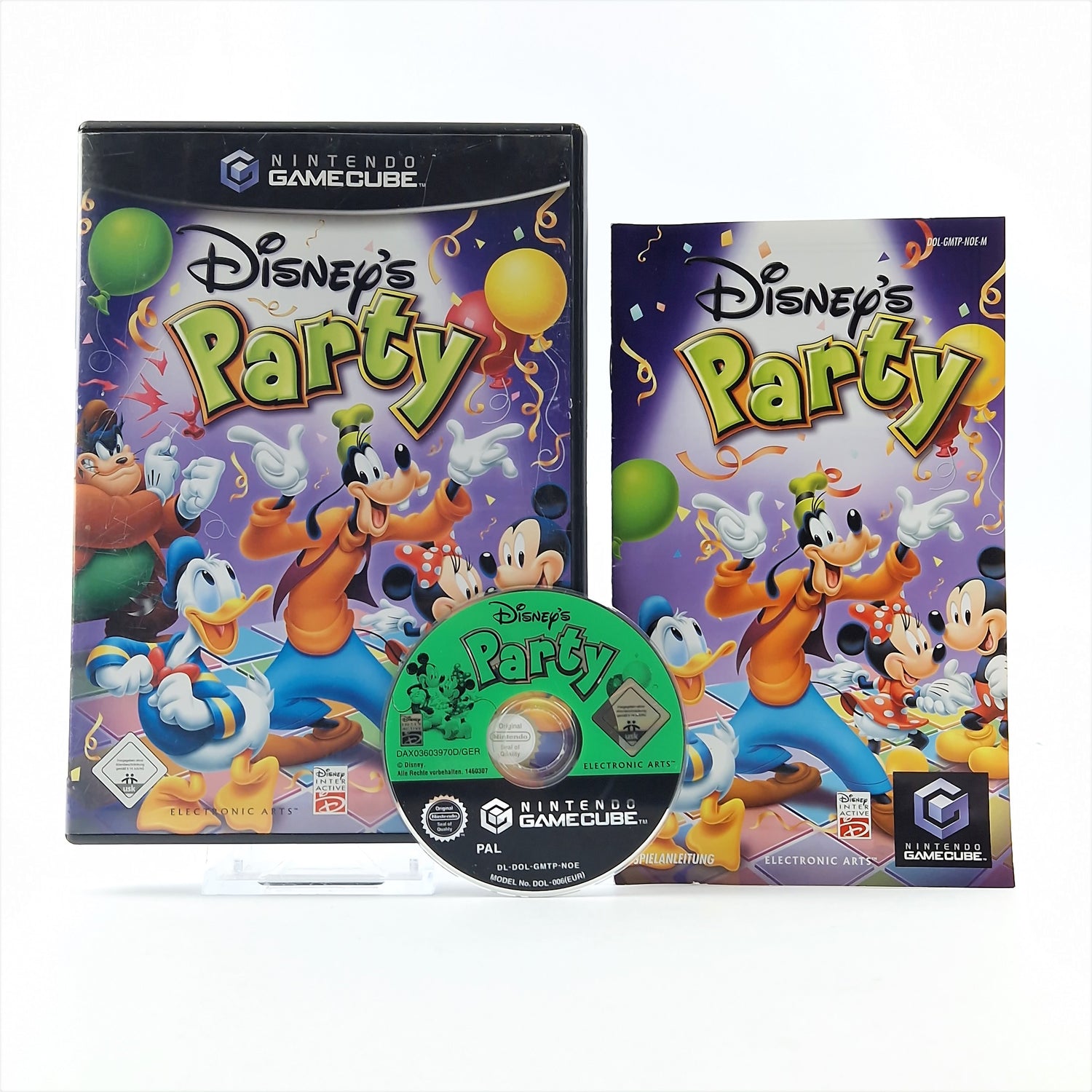 Nintendo Gamecube Game: Disney's Party - CD Instructions OVP / GC PAL Game