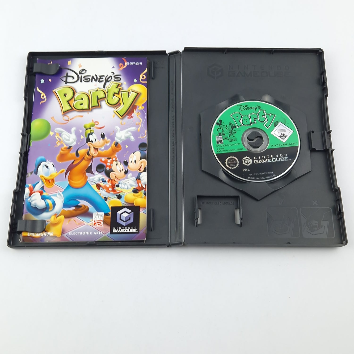 Nintendo Gamecube Spiel : Disneys Party - CD Anleitung OVP / GC PAL Game
