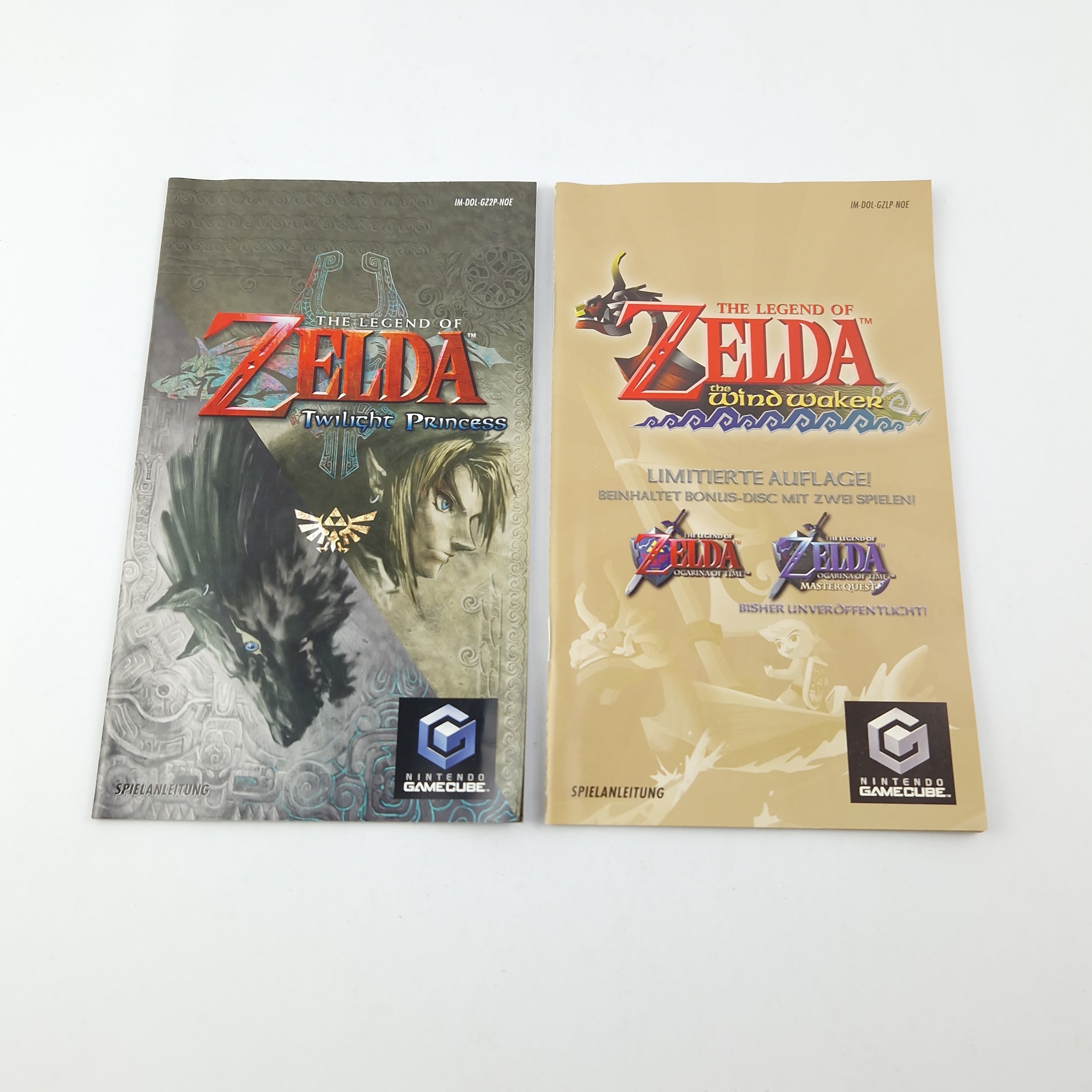 Nintendo Gamecube Spiele Bundle : Zelda Windwaker - Ocarina - Twilight Princess