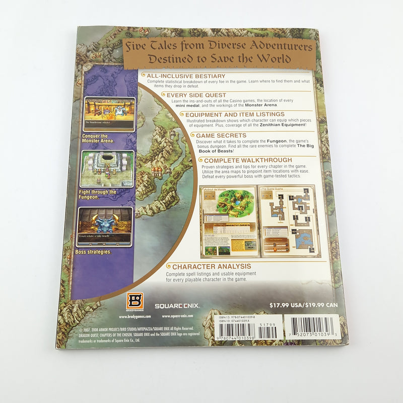 Dragon Quest IV Chapters of the Chosen - Bradygames Strategy Guide / Nintendo DS