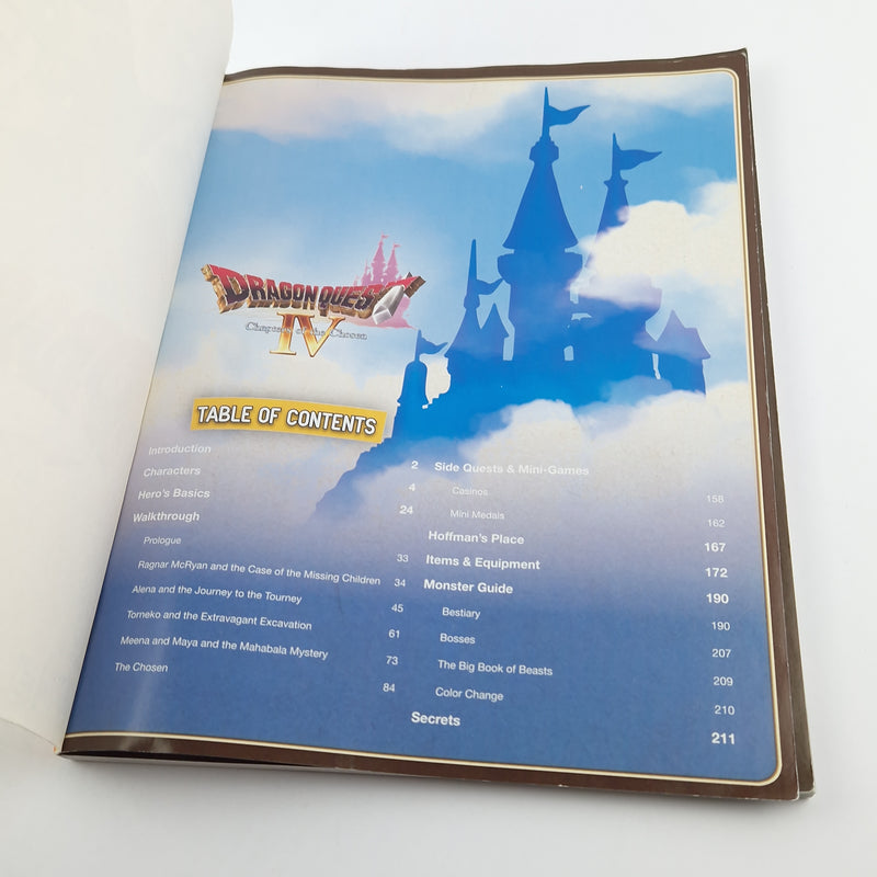Dragon Quest IV Chapters of the Chosen - Bradygames Strategy Guide / Nintendo DS