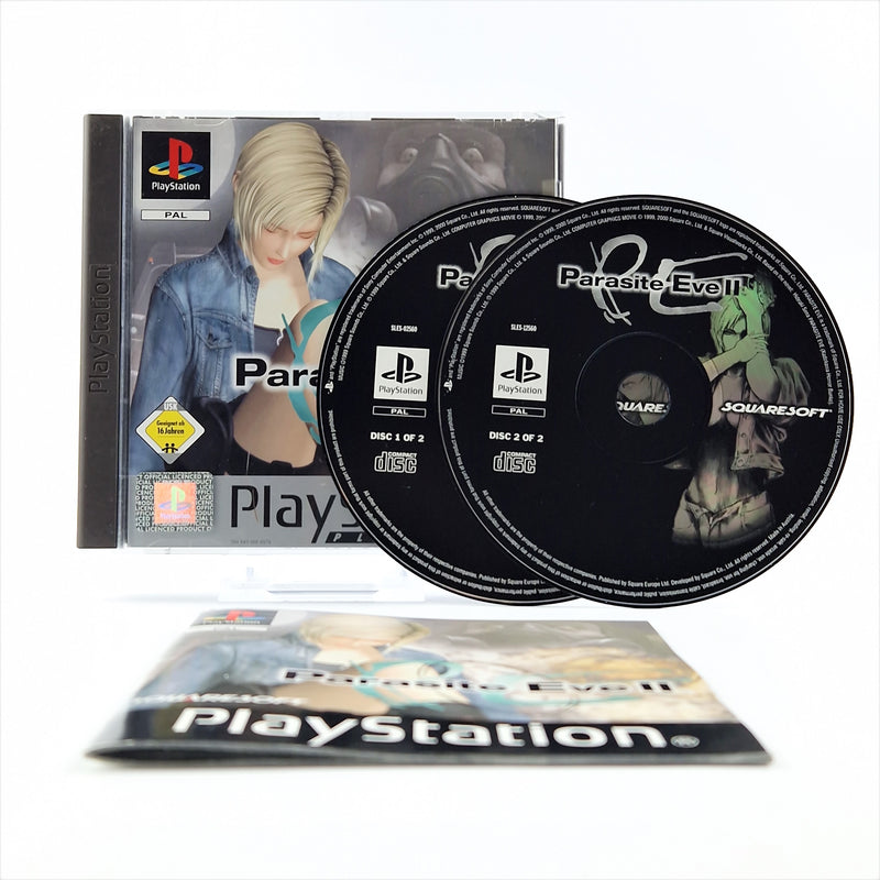 Playstation 1 Spiel : Parasite Eve II - CD Anleitung OVP / PS1 Psx PAL