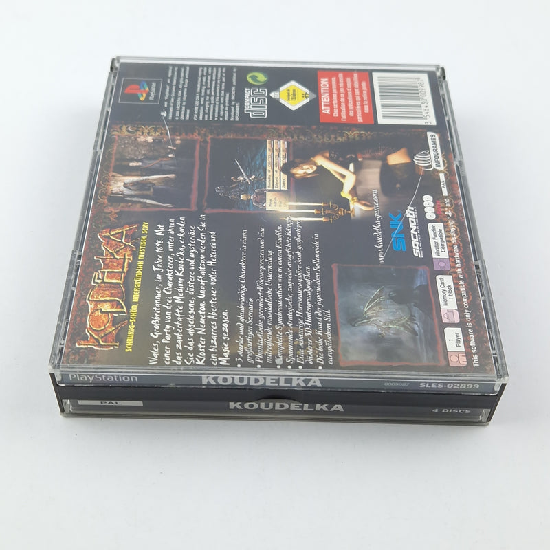 Playstation 1 Spiel : Koudelka - CD Anleitung OVP / PS1 Psx PAL