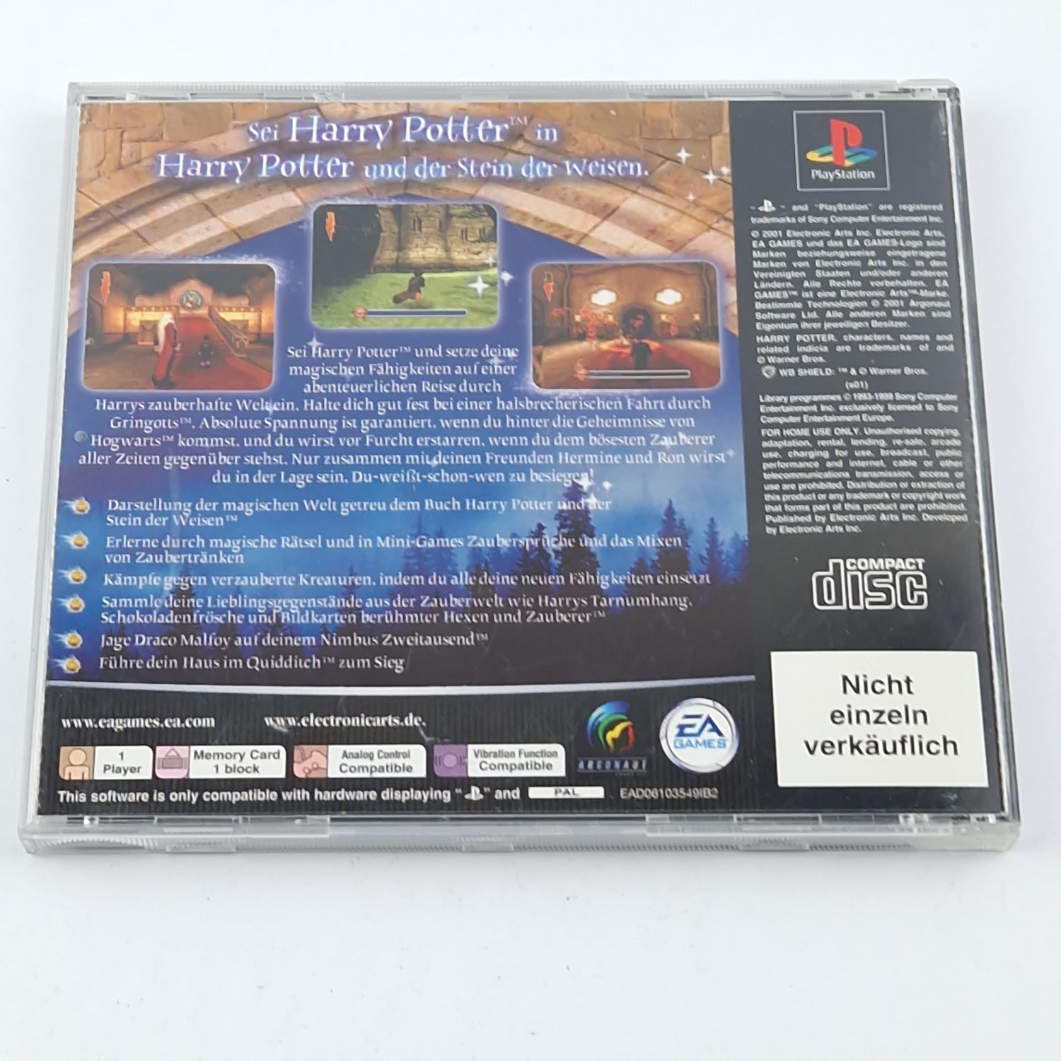 Playstation 1 Game: Harry Potter and the Wise Man - PSOne Bundle Version PS1