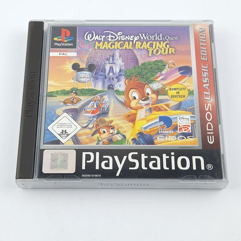 Playstation 1 Game: Magical Racing Tour - CD Instructions OVP / SONY PS1 Psx PAL