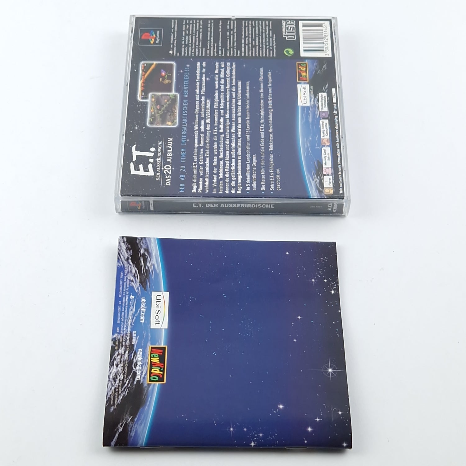 Playstation 1 Game: ET The Extraterrestrial - CD Instructions OVP / SONY PS1 PAL