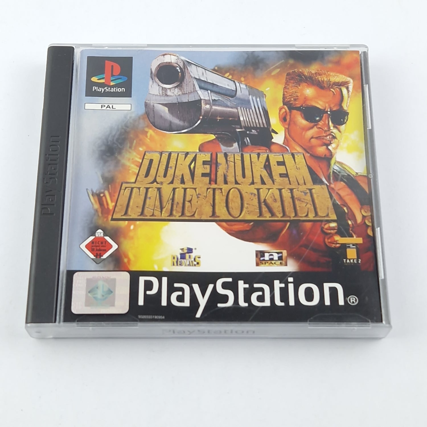 Playstation 1 Spiel : Duke Nukem Time To Kill - CD Anleitung OVP / SONY PS1 PAL