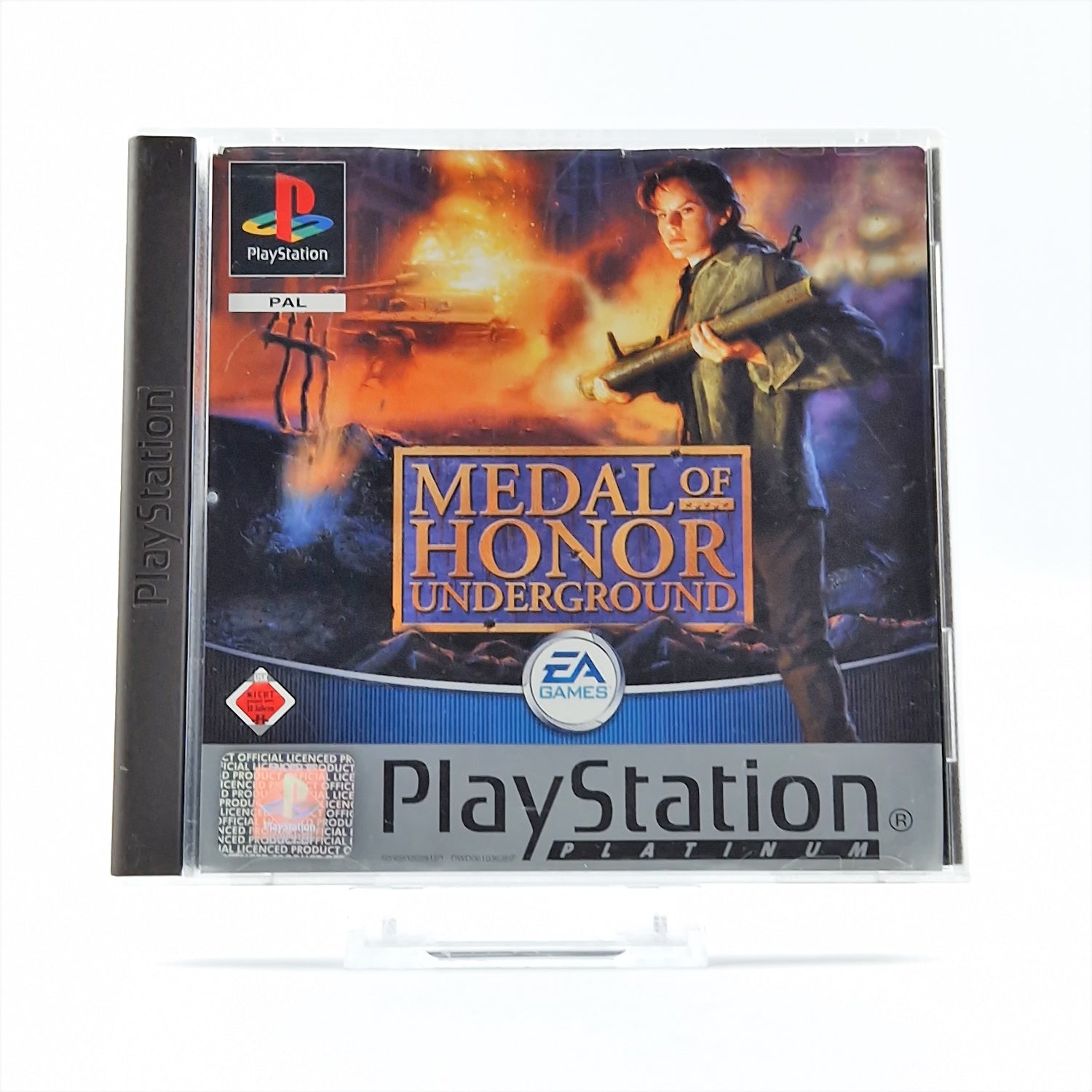 Playstation 1 Spiel : Medal Of Honor Underground - CD OVP / SONY PS1