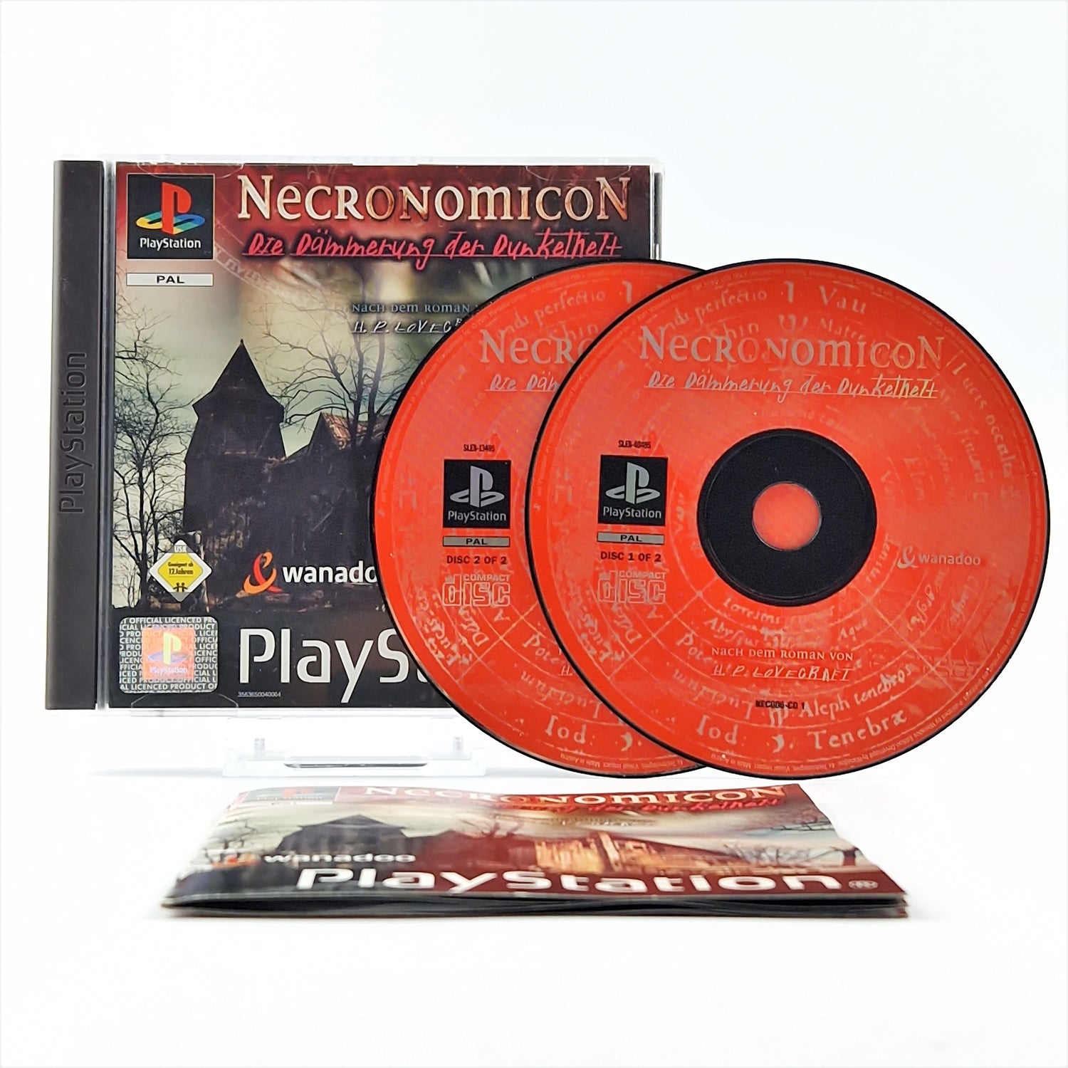 Playstation 1 Spiel : Necronomicon Die Dämmerung der Dunkelheit - OVP SONY PS1