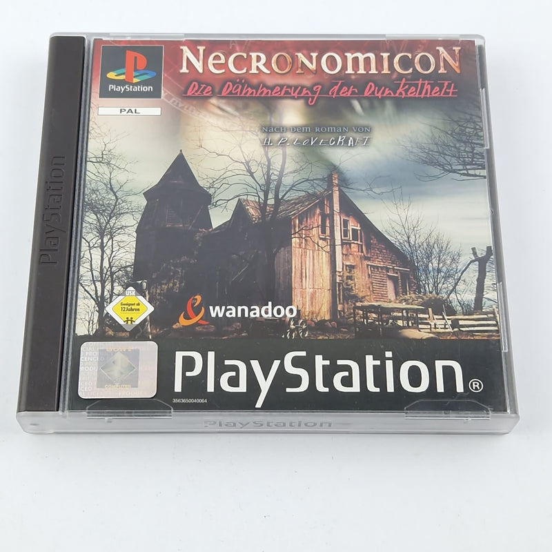 Playstation 1 Spiel : Necronomicon Die Dämmerung der Dunkelheit - OVP SONY PS1